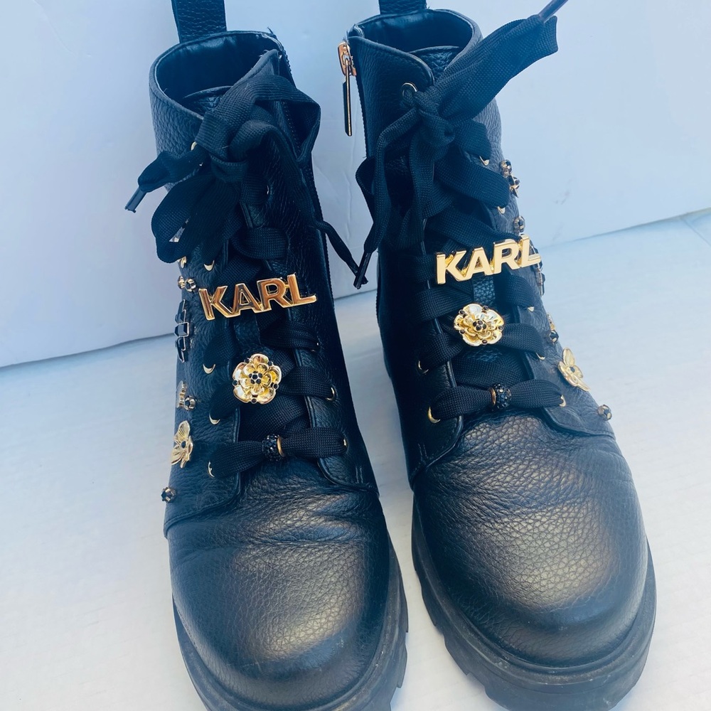 Karl Lagerfeld Black and White Designer Box